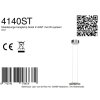 Steinhauer Soleil LED 2-flammige Ring-Pendelleuchte modern, dimmbar, silber, Länge 32 cm