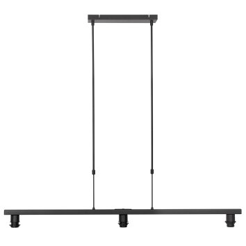 Steinhauer Stang 3-flammige Balkenpendelleuchte, höhenverstellbar, 120 cm