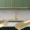 Steinhauer Zelena LED Kücheninsel-Pendelleuchte 3-flammig dimmbar Länge 155 cm