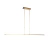 Steinhauer Zelena LED Kücheninsel-Pendelleuchte 3-flammig dimmbar Länge 155 cm