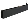 Steinhauer Fluxy längliche LED Pendelleuchte für Esszimmer, Länge 9 cm, 2700 Kelvin