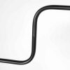 Steinhauer Moderne Stehlampe Bloeba mit auskragendem Arm, verstellbar, blauem Schirm