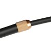 Steinhauer Ringlux goldfarbene LED Bogen-Stehlampe mit Ring, 4000 Lumen, 20 W