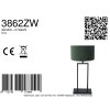 Steinhauer Stang Tischleuchte, Tischlampe mit grünem Schirm, E27, IP20, dimmbar