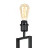 Steinhauer Stang Tischleuchte, Tischlampe mit grünem Schirm, E27, IP20, dimmbar