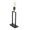 Steinhauer Stang Tischleuchte Tischlampe mit gold-schwarzem Stoffschirm E27