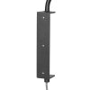 Steinhauer Bloeba moderne verstellbare Wandlampe mit naturfarbenem Holzschirm