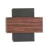 Steinhauer Muro braune Metall-Wandleuchte G9 dimmbar 2700 Kelvin 300 Lumen 3 Watt IP20