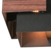Steinhauer Muro braune Metall-Wandleuchte G9 dimmbar 2700 Kelvin 300 Lumen 3 Watt IP20