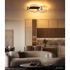 Globo Fletcher LED Doppelring-Deckenleuchte 3000 Kelvin 2550 Lumen 24 Watt
