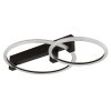Globo Fletcher LED Doppelring-Deckenleuchte 3000 Kelvin 2550 Lumen 24 Watt