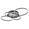 Globo Alvis LED Ring-Deckenleuchte mit 4 Ringen 4000 Kelvin 5710 Lumen 40 Watt IP20
