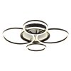 Globo Alvis LED Ring-Deckenleuchte mit 4 Ringen 4000 Kelvin 5710 Lumen 40 Watt IP20