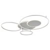 Globo Johnson LED Deckenleuchte in Ringoptik dimmbar, 6300 Lumen, 2700-6500 Kelvin, ø 48 cm