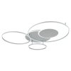 Globo Johnson LED Deckenleuchte in Ringoptik dimmbar, 6300 Lumen, 2700-6500 Kelvin, ø 48 cm