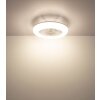 Globo Ferrell LED Deckenventilator mit Beleuchtung, dimmbar, weiß, modern