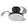 Globo Zavala LED dimmbarer Deckenventilator mit Licht, Fernbedienung, modern, IP20