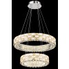 Globo Lidia LED Esstisch-Pendelleuchte mit Fernbedienung, verstellbar ø 61 cm