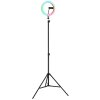 Globo Delgado LED Ringlicht-Stehlampe mit Stativ, dimmbar, 2700-6500 K