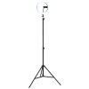 Globo Delgado LED Ringlicht-Stehlampe mit Stativ, dimmbar, 2700-6500 K