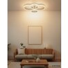 Globo Rubio sandfarbene moderne LED Ring-Deckenleuchte 92W 3000K 9750lm IP20