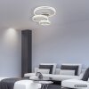 Globo Francine LED Ring-Deckenleuchte mit Fernbedienung, dimmbar, 72W, 8760lm, 2700-6000K