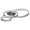 Globo Francine LED Ring-Deckenleuchte mit Fernbedienung, dimmbar, 72W, 8760lm, 2700-6000K