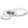 Globo Francine LED Ring-Deckenleuchte mit Fernbedienung, dimmbar, 72W, 8760lm, 2700-6000K