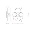 Globo Francine LED Deckenleuchte 2700-6000 Kelvin 11000 Lumen 90 W dimmbar IP20