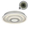 Globo Miles moderne runde LED Deckenleuchte mit Infinity-Spiegel-Lichteffekt 40 cm