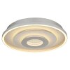 Globo Miles moderne runde LED Deckenleuchte mit Infinity-Spiegel-Lichteffekt 40 cm