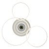 Globo Miles runde dimmbare LED Deckenleuchte mit Fernbedienung, 40 cm, modern
