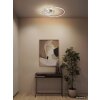 Globo Beltran LED Deckenleuchte Deckenlampe mit 3 Ringen Nickel-Matt/Silber