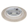 Globo Jillian LED Wandleuchte aus Travertin, rund 3000 Kelvin 1698 Lumen 14 Watt IP20 für innen