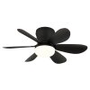 Globo Delores LED Deckenventilator mit Beleuchtung und Fernbedienung, Ø 51 cm