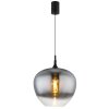 Globo Maxy Glaskugel-Hängeleuchte, modern, für Esszimmer und Wohnzimmer, 40 cm, extern dimmbar