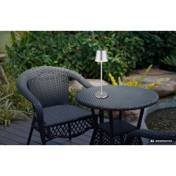 Globo VANNIESO LED Solarleuchte Garten Außenbereich IP44 3000K 50 Lumen 6 Watt