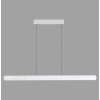 SCHÖNER WOHNEN-Kollektion ADRIANA ROUND LED Esstisch-Pendelleuchte 160 cm weiß, dimmbar