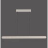 Schöner Wohnen-Kollektion Adriana Round sandfarbene LED Esstisch-Pendelleuchte Länge 160 cm