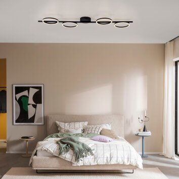 SCHÖNER WOHNEN-Kollektion MINI RITUS LED Ring-Deckenleuchte 3000K 4000lm 27W IP20