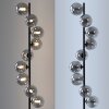 Schöner Wohnen-Kollektion DUBAI Stehlampe Stehleuchte 9-flammig rauchfarbene Glasschirme