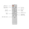 SCHÖNER WOHNEN-Kollektion TAVOLI runde LED Deckenleuchte dimmbar mit Fernbedienung, 34 W, 4600 lm, 2700-6500 K