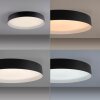 Schöner Wohnen-Kollektion TAVOLI weiße runde LED Deckenleuchte, dimmbar für Wohnräume