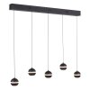 SCHÖNER WOHNEN-Kollektion LINI LED Esstisch-Pendelleuchte 5-flammig höhenverstellbar