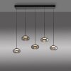 Schöner Wohnen-Kollektion SIA LED 5-flammige Esstisch-Pendelleuchte höhenverstellbar 110 cm modern