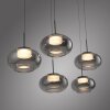 Schöner Wohnen-Kollektion SIA LED 5-flammige Esstisch-Pendelleuchte höhenverstellbar 110 cm modern