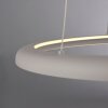 Schöner Wohnen-Kollektion QUILLO sandfarbene LED Ring-Pendelleuchte 3000 K 4860 lm 36 W