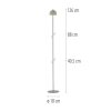 SCHÖNER WOHNEN-Kollektion BELLIS LED grün-weiße höhenverstellbare Stehleuchte IP54