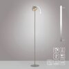 SCHÖNER WOHNEN-Kollektion BELLIS LED grün-weiße höhenverstellbare Stehleuchte IP54