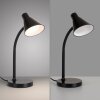 Leuchten Direkt LED Tischleuchte PIXIE, gebogener Arm, 3000 Kelvin warmweiß, verstellbar